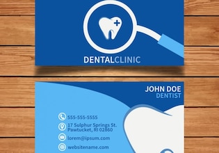 dentist business cards