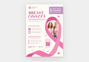 Breast Cancer Awareness flyers