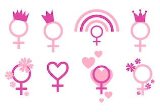 Female symbols