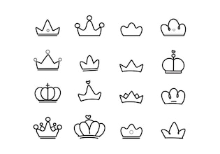 crown drawings