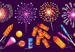 Fireworks vectors
