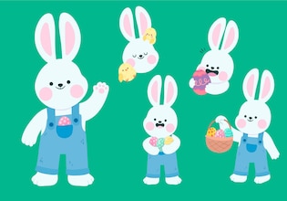 Bunny clip arts