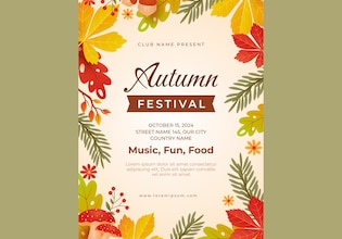 fall festival flyers