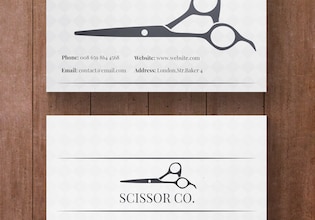 barber business cards
